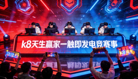 电竞比赛现场，k8天生赢家一触即发电竞赛事